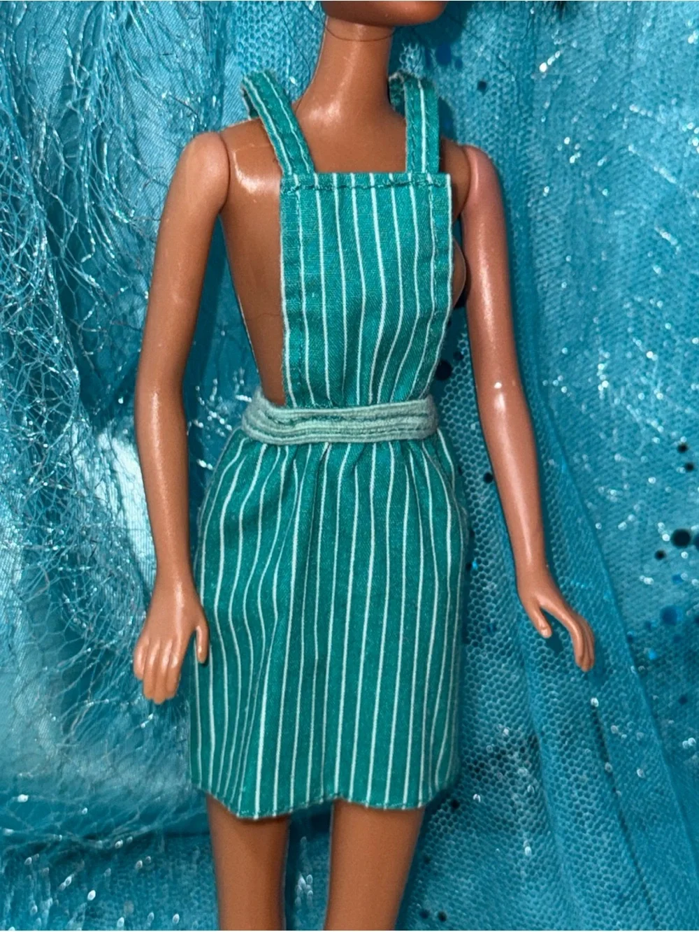 1970’s Barbie apron stripped Mattel